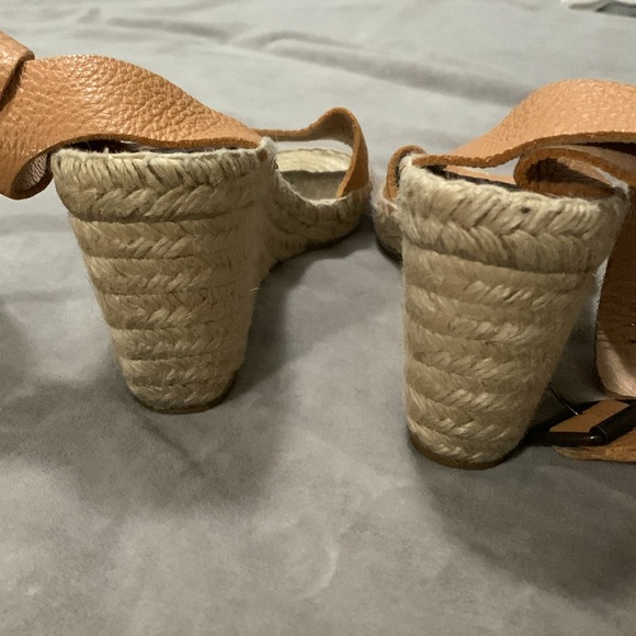 Jcrew 9 leather wedge - Picture 3 of 12